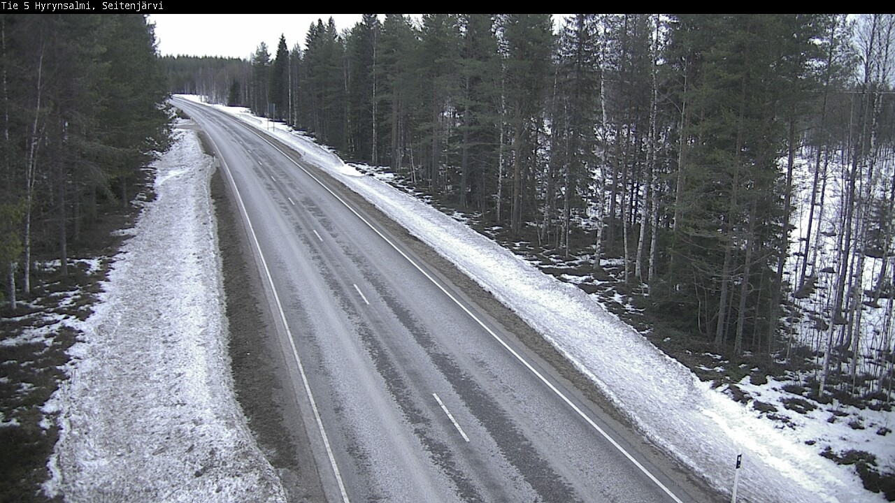 Kelikamerat Kuva Tie 5 Hyrynsalmi, Seitenjärvi, Hyrynsalmi, Kainuu