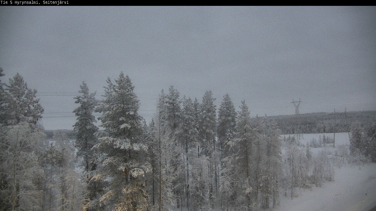 Kelikamerat Kuva Tie 5 Hyrynsalmi, Seitenjärvi, Hyrynsalmi, Kainuu