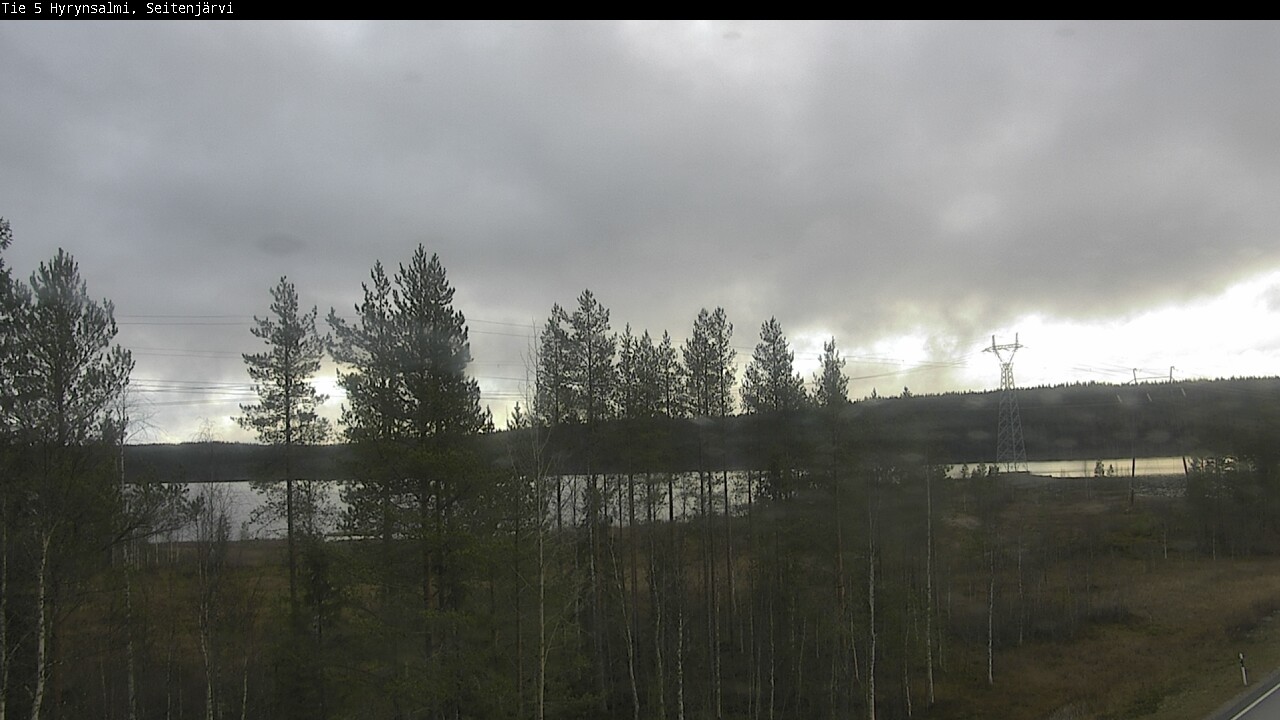 Kelikamerat Kuva Tie 5 Hyrynsalmi, Seitenjärvi, Hyrynsalmi, Kainuu