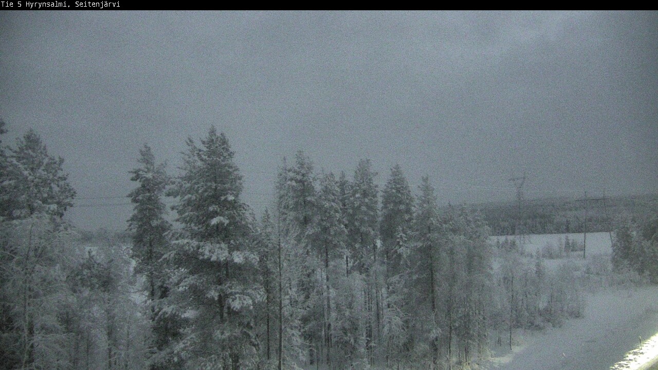 Kelikamerat Kuva Tie 5 Hyrynsalmi, Seitenjärvi, Hyrynsalmi, Kainuu