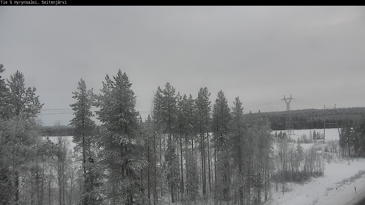 Kelikamerat Kuva Tie 5 Hyrynsalmi, Seitenjärvi, Hyrynsalmi, Kainuu