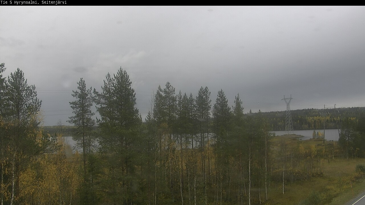 Kelikamerat Kuva Tie 5 Hyrynsalmi, Seitenjärvi, Hyrynsalmi, Kainuu