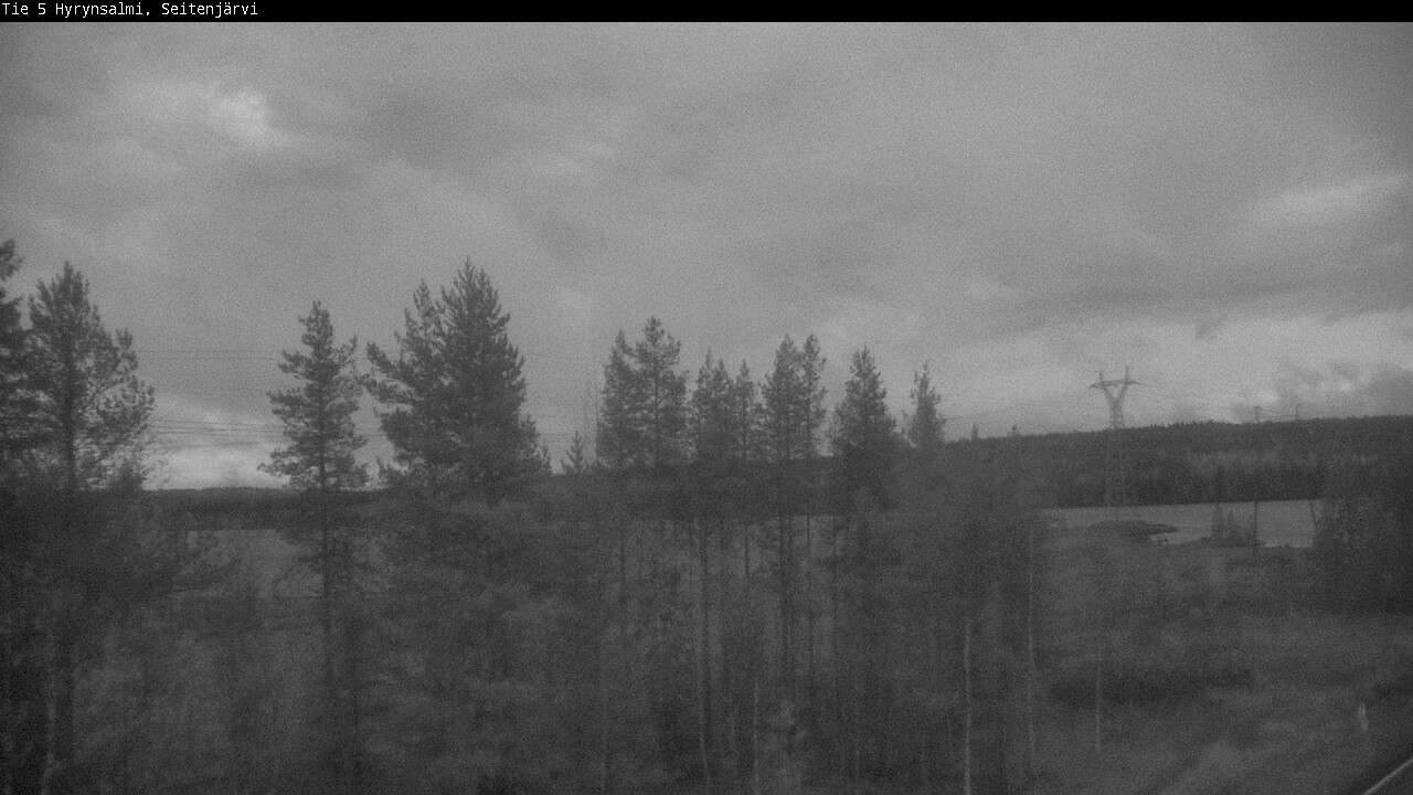 Kelikamerat Kuva Tie 5 Hyrynsalmi, Seitenjärvi, Hyrynsalmi, Kainuu