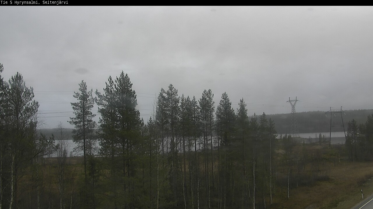 Kelikamerat Kuva Tie 5 Hyrynsalmi, Seitenjärvi, Hyrynsalmi, Kainuu