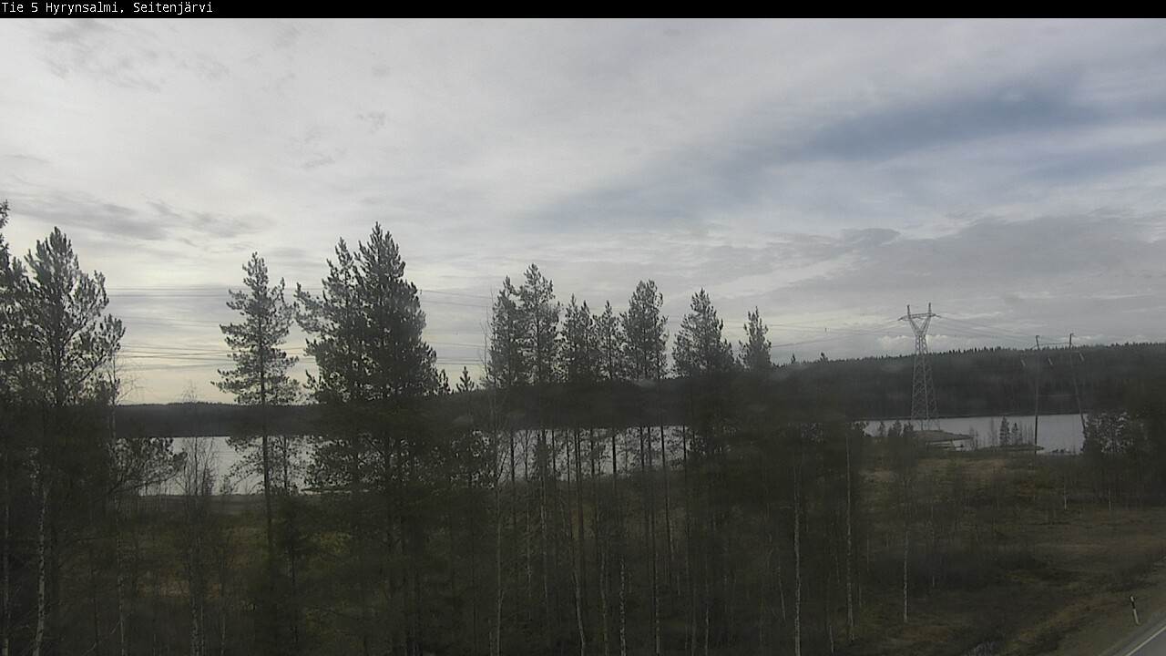 Kelikamerat Kuva Tie 5 Hyrynsalmi, Seitenjärvi, Hyrynsalmi, Kainuu