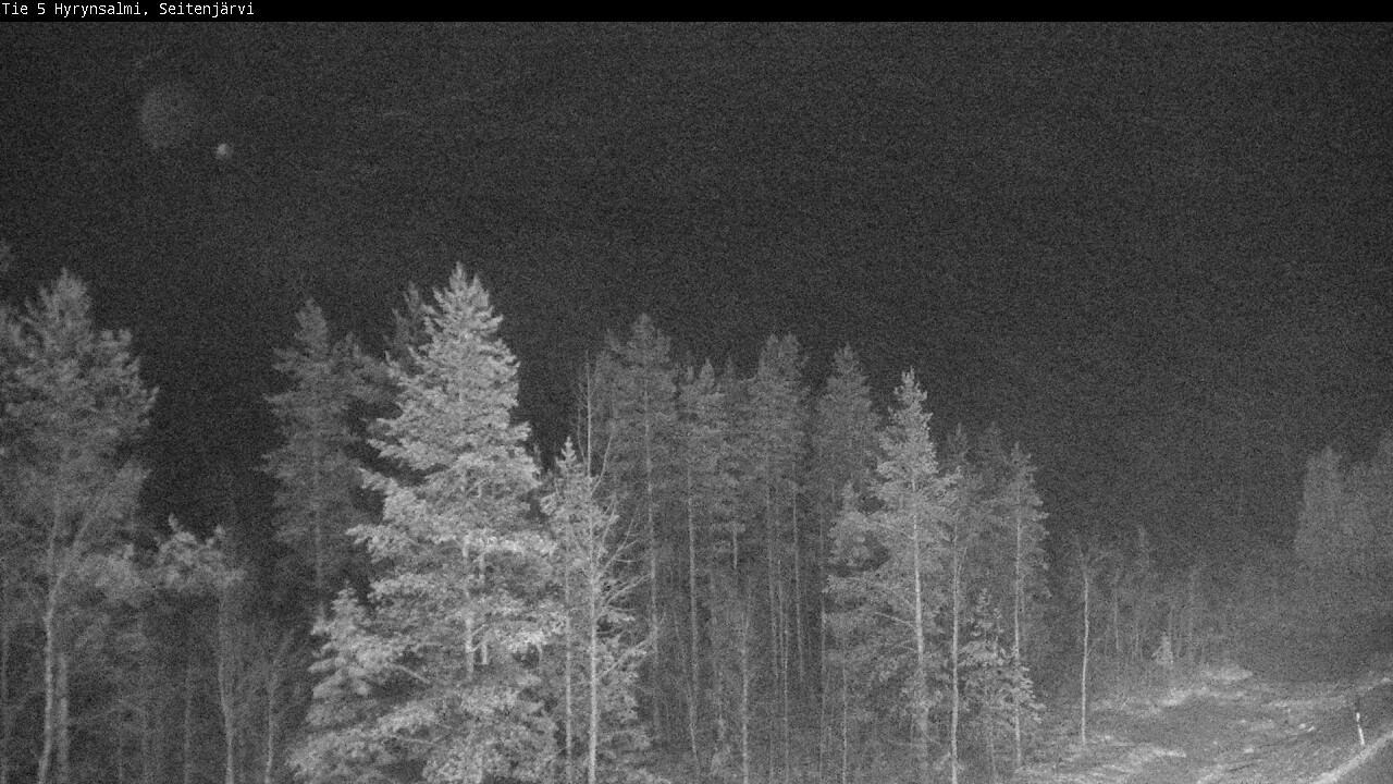 Kelikamerat Kuva Tie 5 Hyrynsalmi, Seitenjärvi, Hyrynsalmi, Kainuu