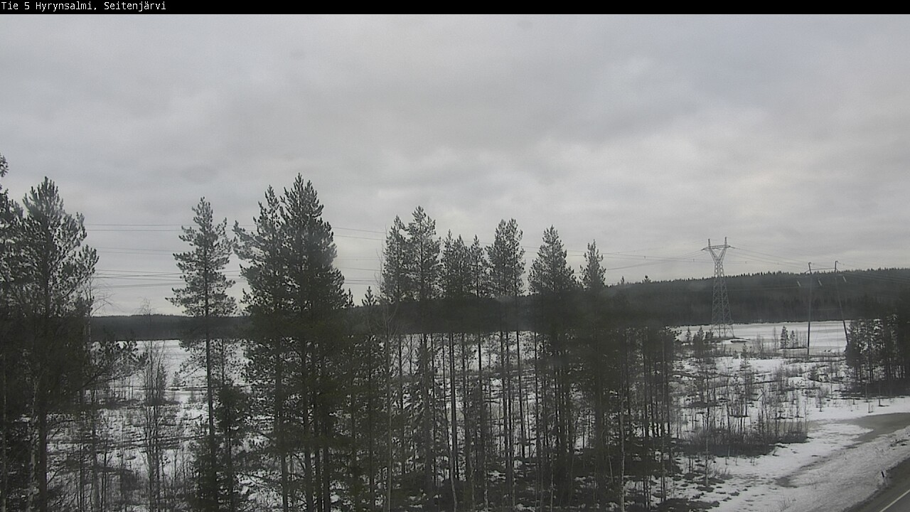 Kelikamerat Kuva Tie 5 Hyrynsalmi, Seitenjärvi, Hyrynsalmi, Kainuu