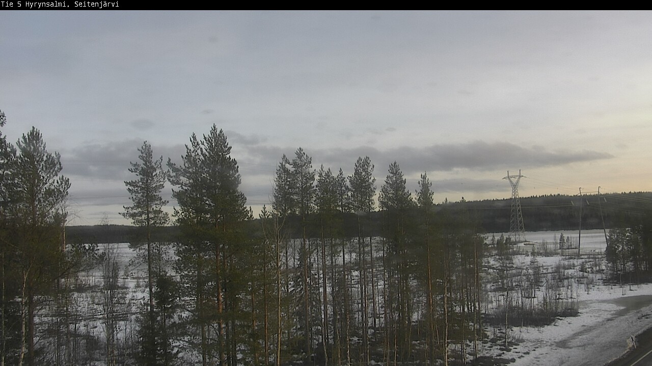 Kelikamerat Kuva Tie 5 Hyrynsalmi, Seitenjärvi, Hyrynsalmi, Kainuu
