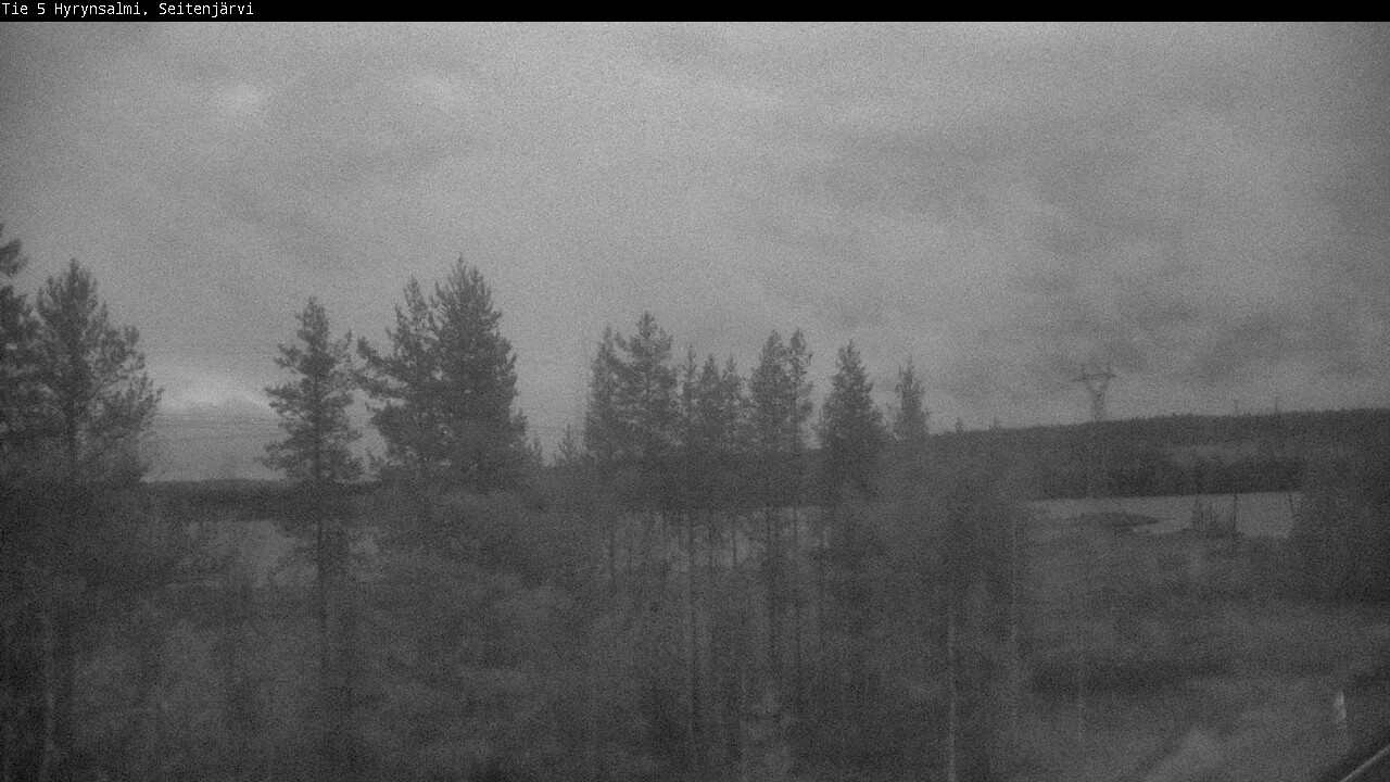 Kelikamerat Kuva Tie 5 Hyrynsalmi, Seitenjärvi, Hyrynsalmi, Kainuu