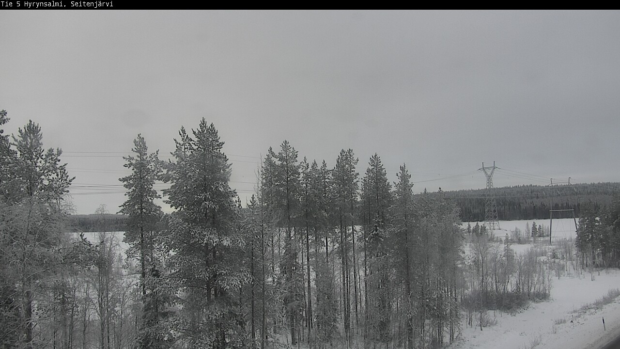 Kelikamerat Kuva Tie 5 Hyrynsalmi, Seitenjärvi, Hyrynsalmi, Kainuu