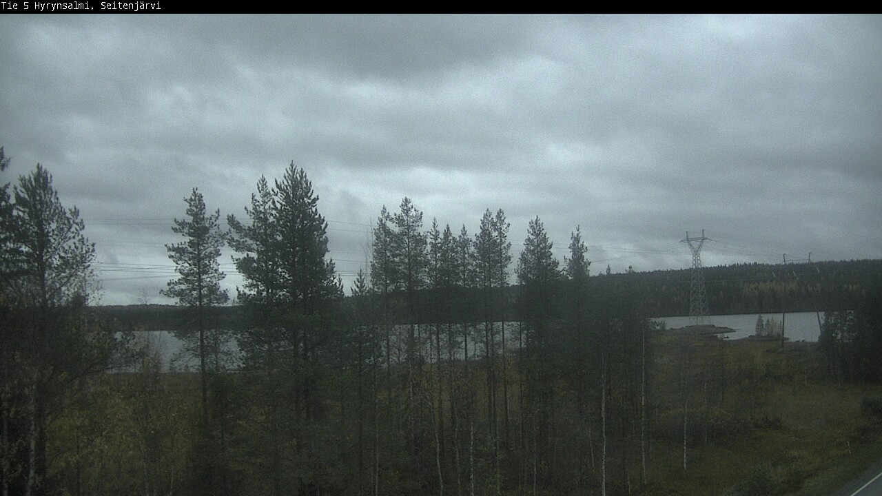 Kelikamerat Kuva Tie 5 Hyrynsalmi, Seitenjärvi, Hyrynsalmi, Kainuu