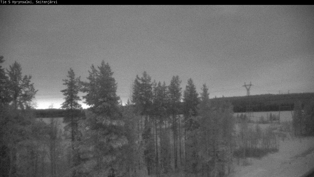 Kelikamerat Kuva Tie 5 Hyrynsalmi, Seitenjärvi, Hyrynsalmi, Kainuu