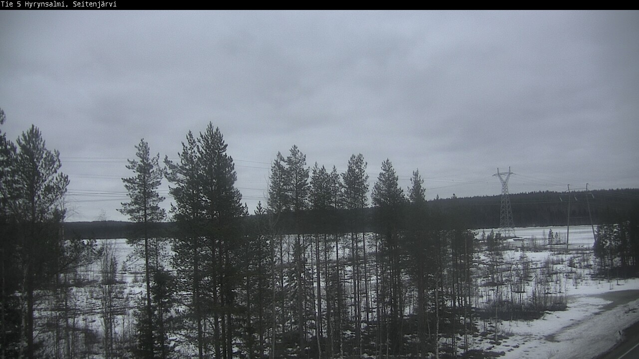 Kelikamerat Kuva Tie 5 Hyrynsalmi, Seitenjärvi, Hyrynsalmi, Kainuu
