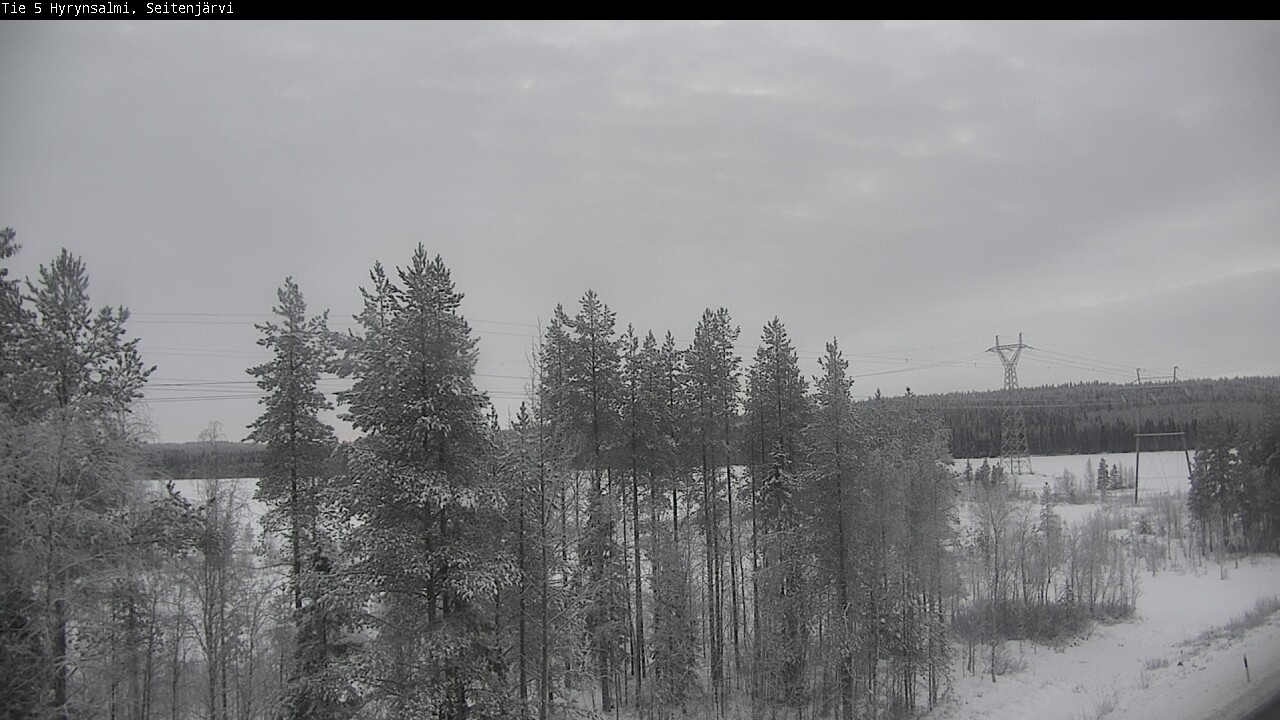 Kelikamerat Kuva Tie 5 Hyrynsalmi, Seitenjärvi, Hyrynsalmi, Kainuu