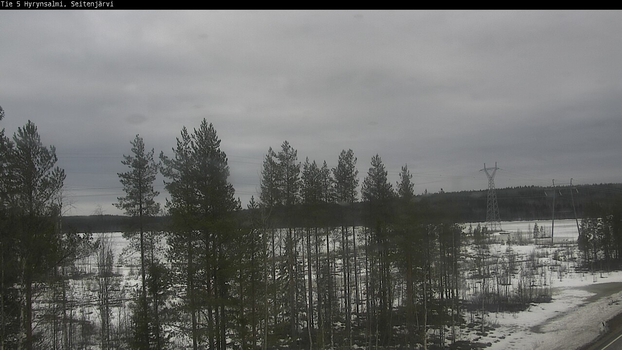 Kelikamerat Kuva Tie 5 Hyrynsalmi, Seitenjärvi, Hyrynsalmi, Kainuu