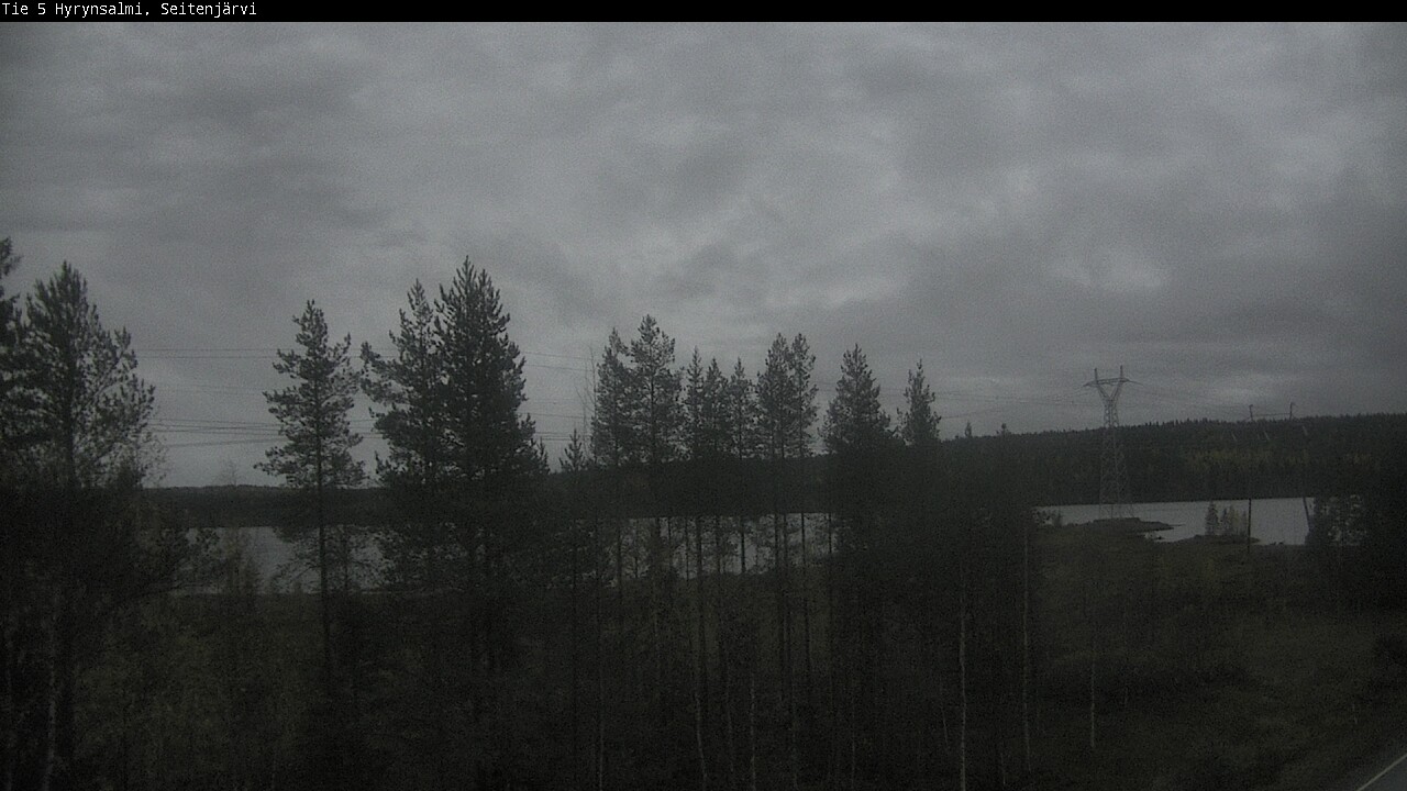 Kelikamerat Kuva Tie 5 Hyrynsalmi, Seitenjärvi, Hyrynsalmi, Kainuu