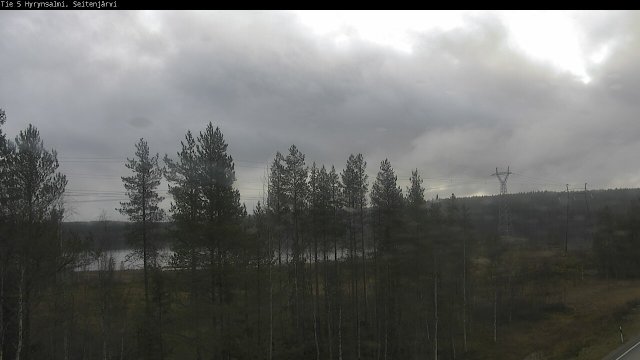 Kelikamerat Kuva Tie 5 Hyrynsalmi, Seitenjärvi, Hyrynsalmi, Kainuu