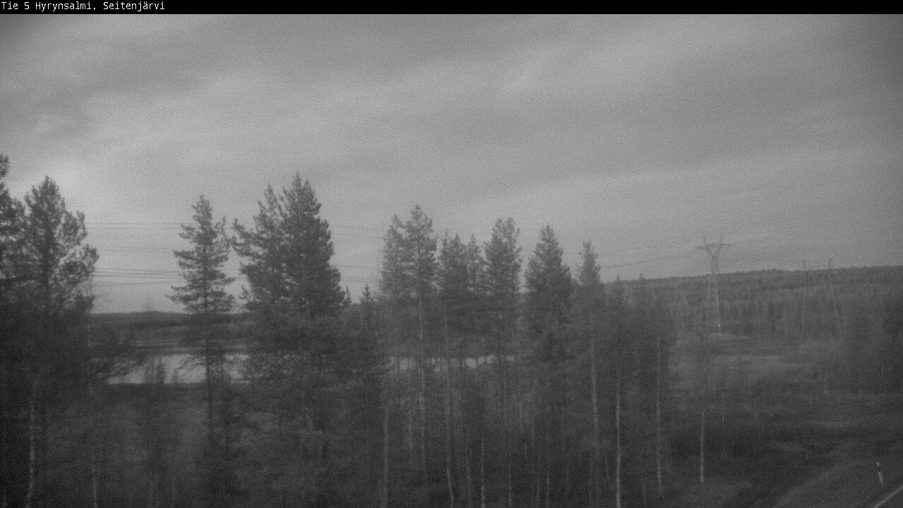 Kelikamerat Kuva Tie 5 Hyrynsalmi, Seitenjärvi, Hyrynsalmi, Kainuu