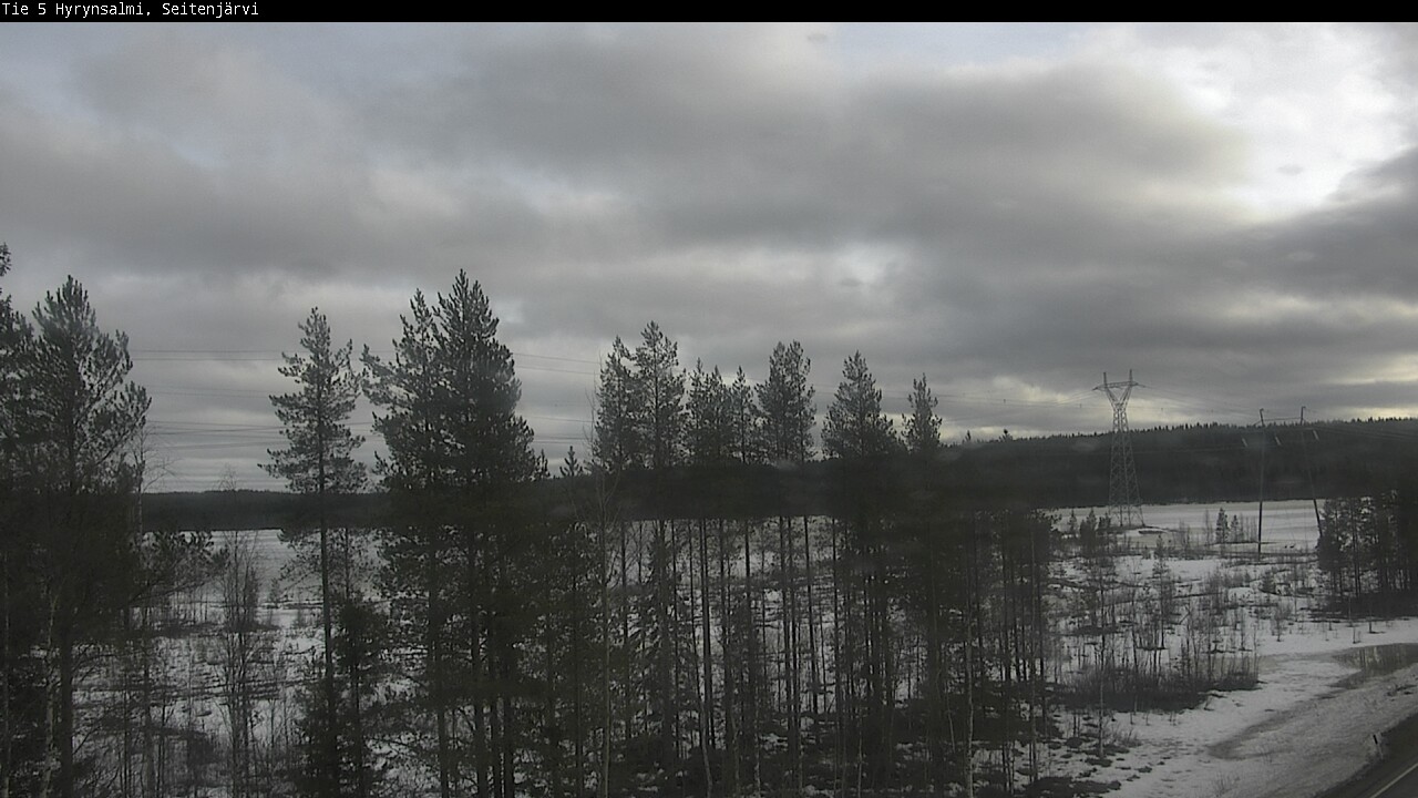 Kelikamerat Kuva Tie 5 Hyrynsalmi, Seitenjärvi, Hyrynsalmi, Kainuu