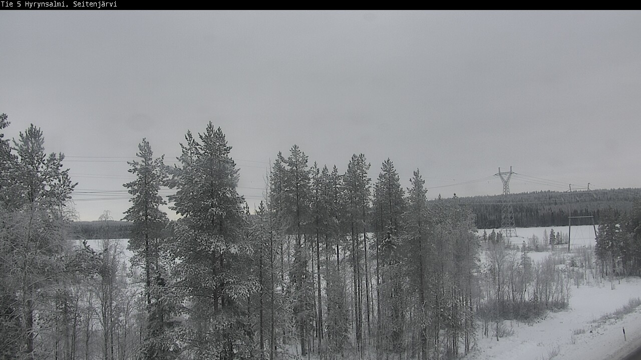 Kelikamerat Kuva Tie 5 Hyrynsalmi, Seitenjärvi, Hyrynsalmi, Kainuu