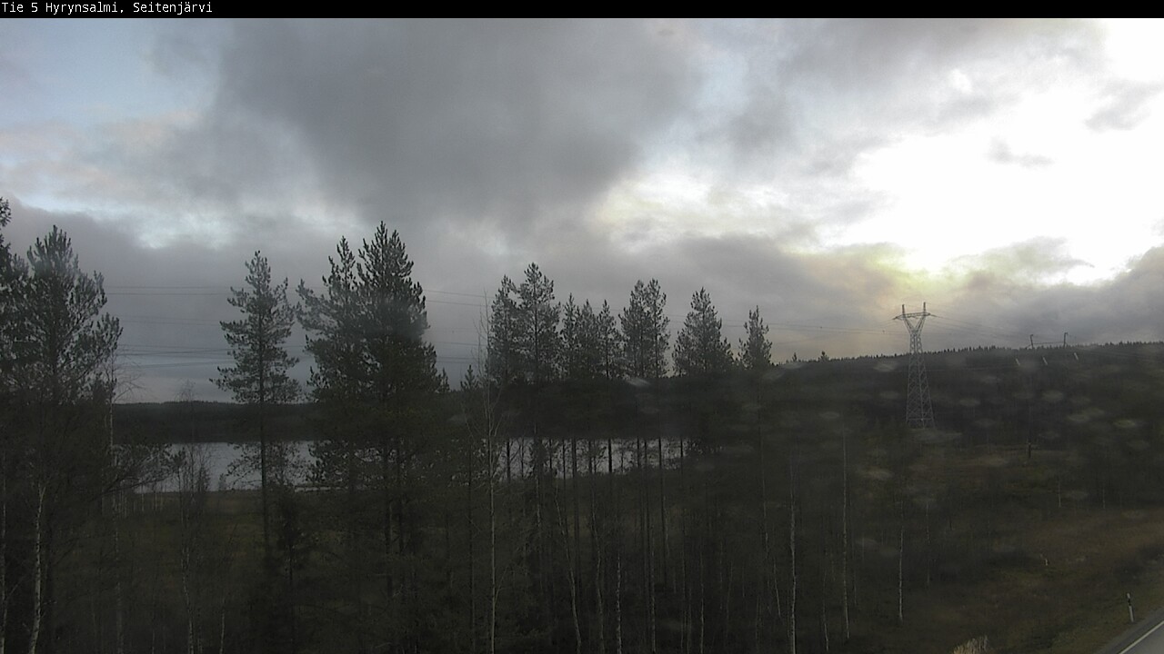 Kelikamerat Kuva Tie 5 Hyrynsalmi, Seitenjärvi, Hyrynsalmi, Kainuu