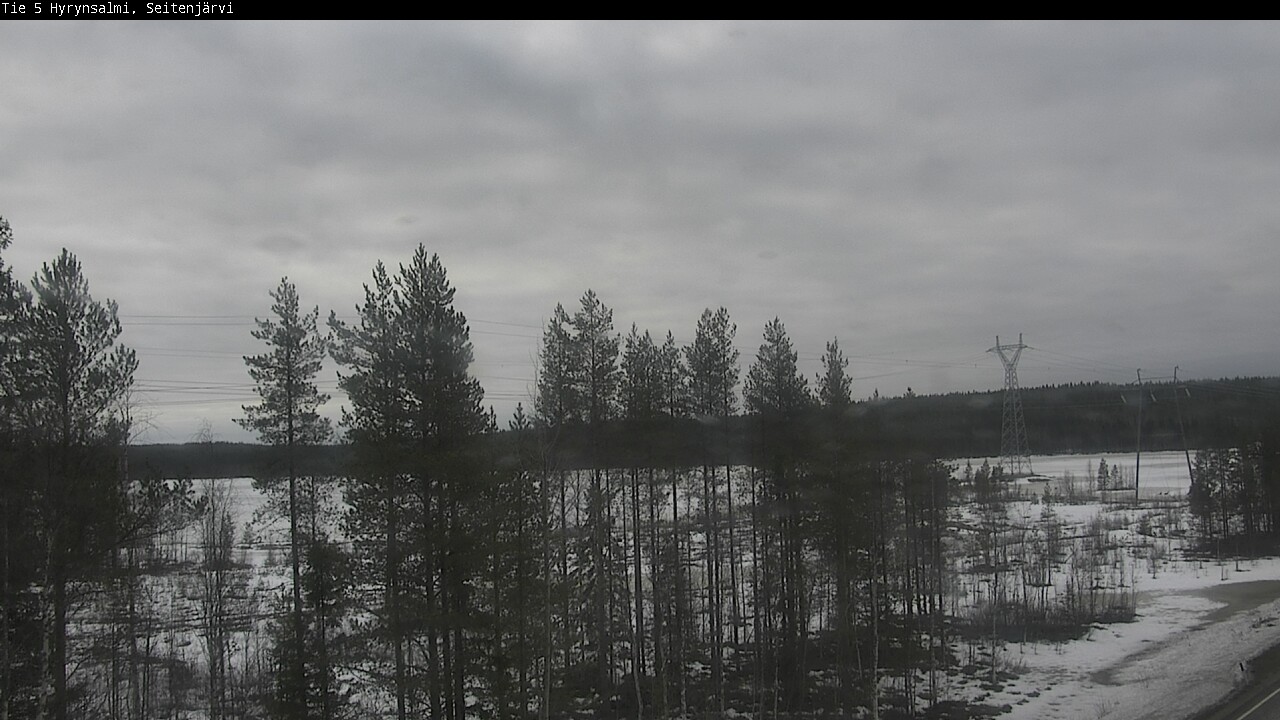Kelikamerat Kuva Tie 5 Hyrynsalmi, Seitenjärvi, Hyrynsalmi, Kainuu