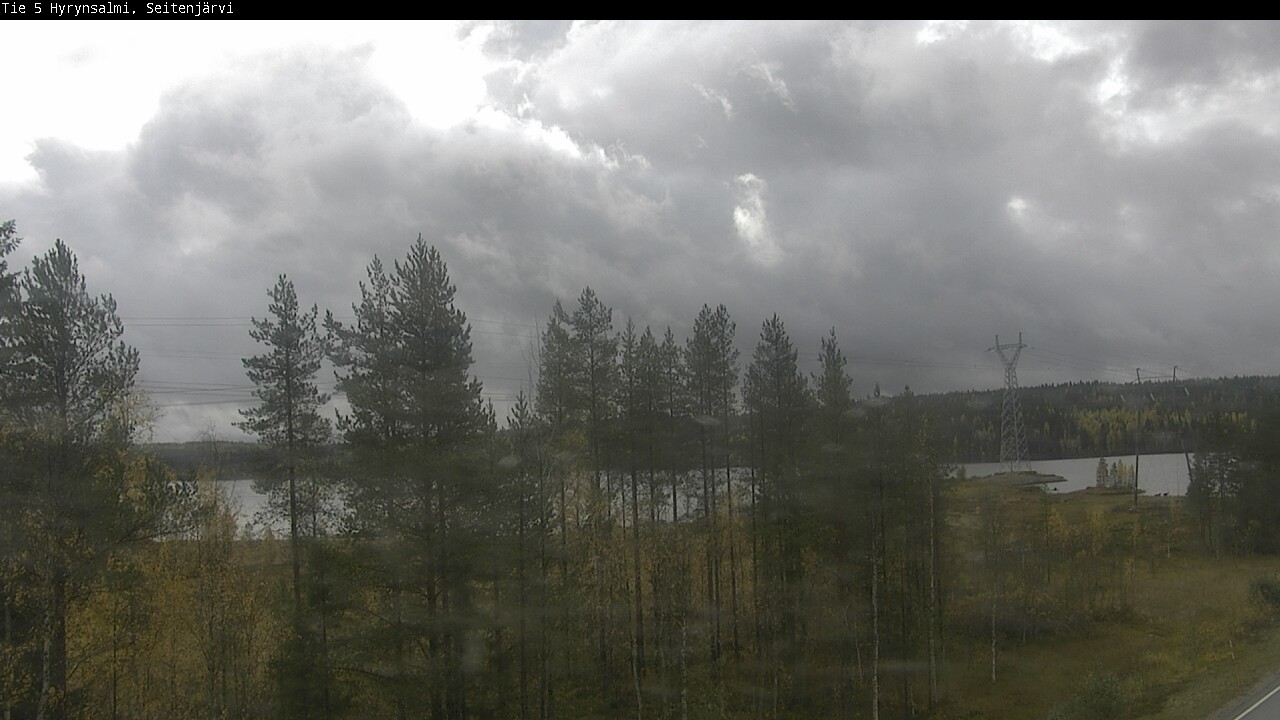 Kelikamerat Kuva Tie 5 Hyrynsalmi, Seitenjärvi, Hyrynsalmi, Kainuu