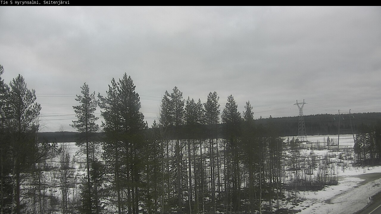 Kelikamerat Kuva Tie 5 Hyrynsalmi, Seitenjärvi, Hyrynsalmi, Kainuu