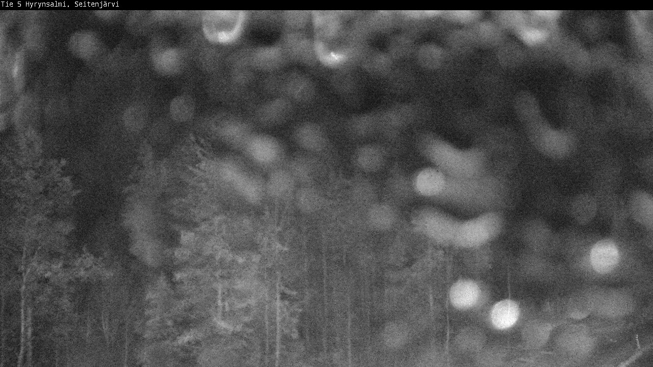Weather Camera Image Väg 5 Hyrynsalmi, Seitenjärvi, Hyrynsalmi, Kainuu