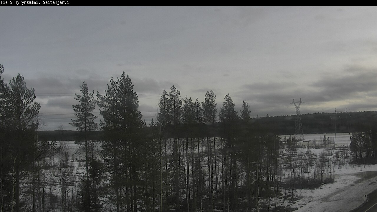 Kelikamerat Kuva Tie 5 Hyrynsalmi, Seitenjärvi, Hyrynsalmi, Kainuu