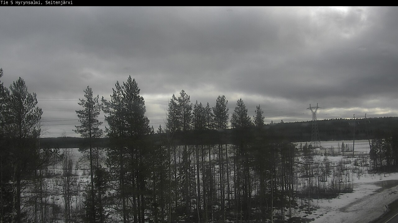 Kelikamerat Kuva Tie 5 Hyrynsalmi, Seitenjärvi, Hyrynsalmi, Kainuu