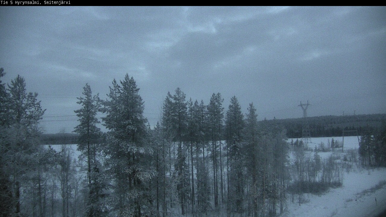 Kelikamerat Kuva Tie 5 Hyrynsalmi, Seitenjärvi, Hyrynsalmi, Kainuu