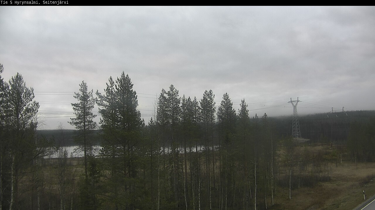 Kelikamerat Kuva Tie 5 Hyrynsalmi, Seitenjärvi, Hyrynsalmi, Kainuu