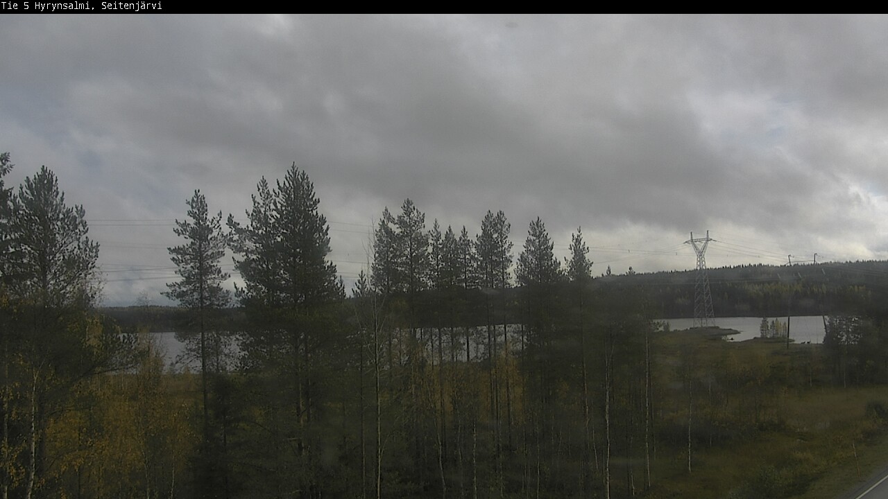 Kelikamerat Kuva Tie 5 Hyrynsalmi, Seitenjärvi, Hyrynsalmi, Kainuu