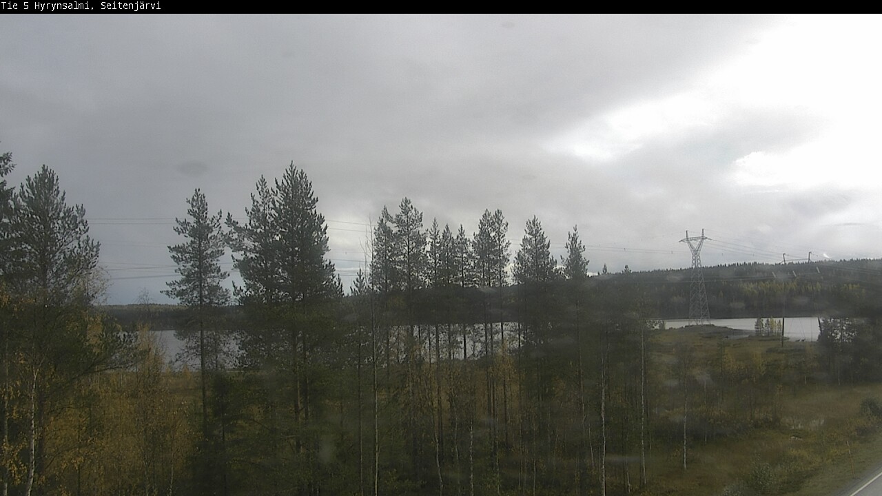 Kelikamerat Kuva Tie 5 Hyrynsalmi, Seitenjärvi, Hyrynsalmi, Kainuu