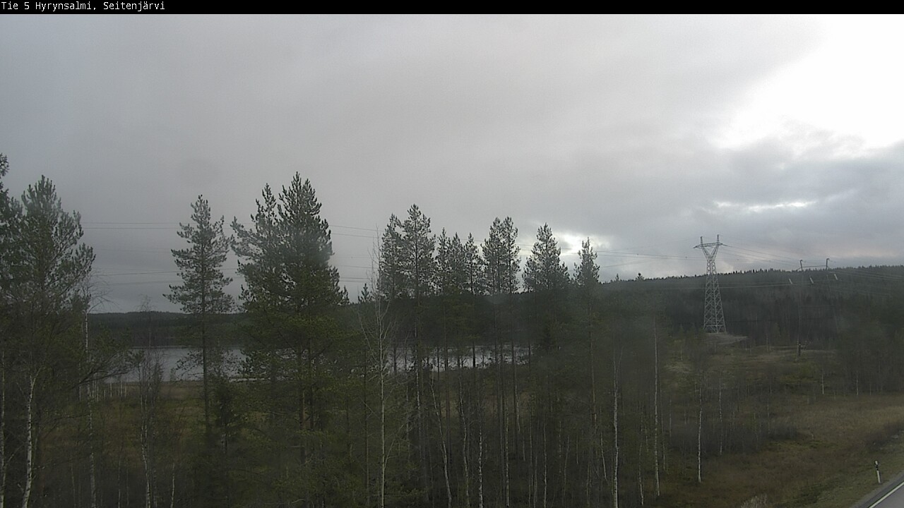 Kelikamerat Kuva Tie 5 Hyrynsalmi, Seitenjärvi, Hyrynsalmi, Kainuu