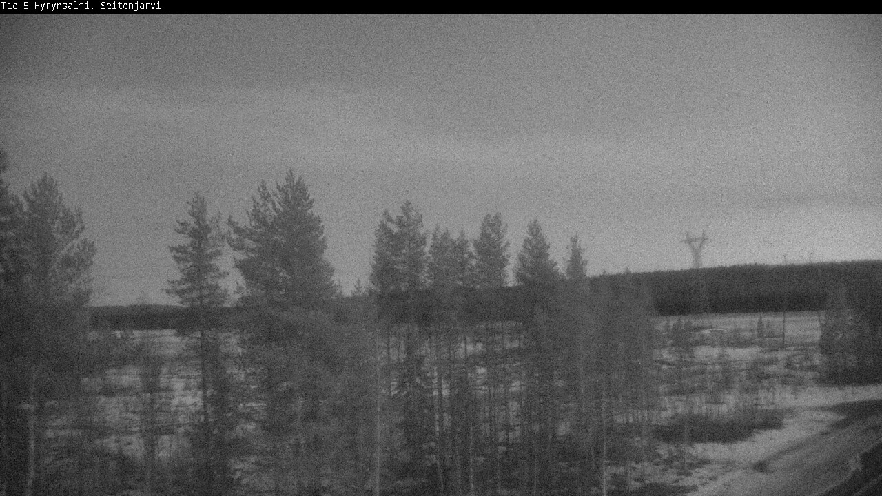 Kelikamerat Kuva Tie 5 Hyrynsalmi, Seitenjärvi, Hyrynsalmi, Kainuu