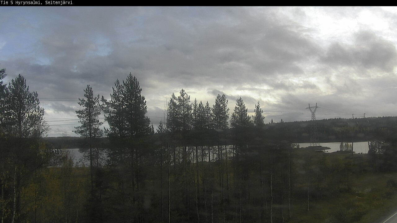 Kelikamerat Kuva Tie 5 Hyrynsalmi, Seitenjärvi, Hyrynsalmi, Kainuu