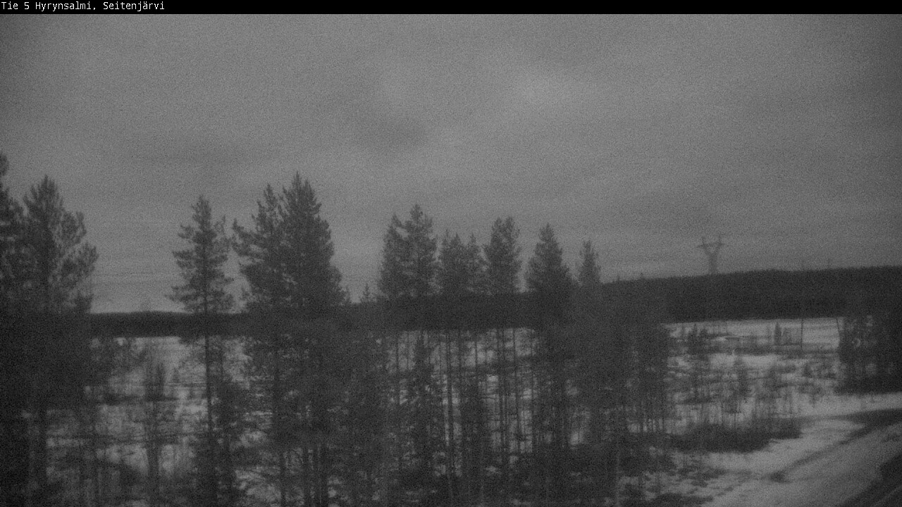 Kelikamerat Kuva Tie 5 Hyrynsalmi, Seitenjärvi, Hyrynsalmi, Kainuu