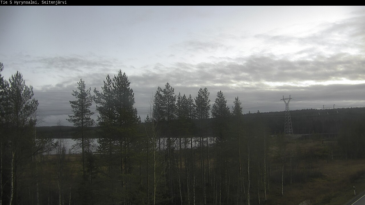 Kelikamerat Kuva Tie 5 Hyrynsalmi, Seitenjärvi, Hyrynsalmi, Kainuu