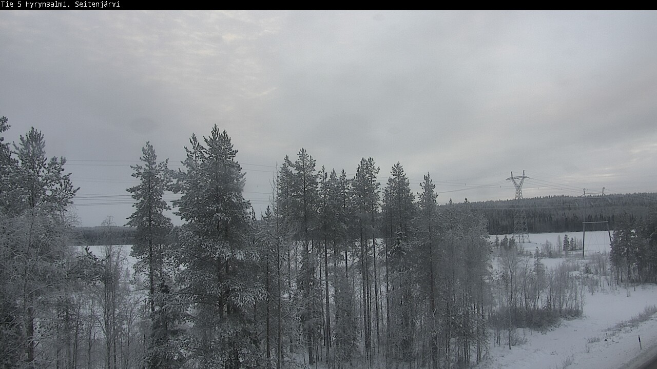 Kelikamerat Kuva Tie 5 Hyrynsalmi, Seitenjärvi, Hyrynsalmi, Kainuu