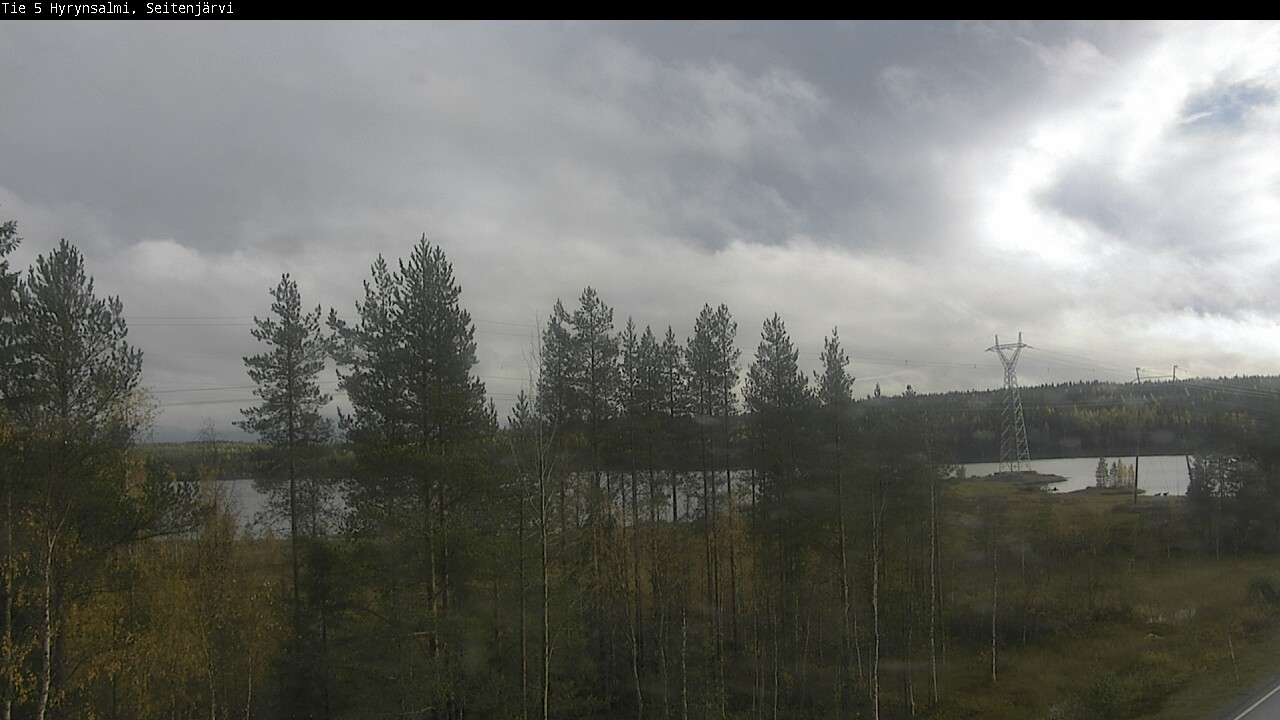 Kelikamerat Kuva Tie 5 Hyrynsalmi, Seitenjärvi, Hyrynsalmi, Kainuu