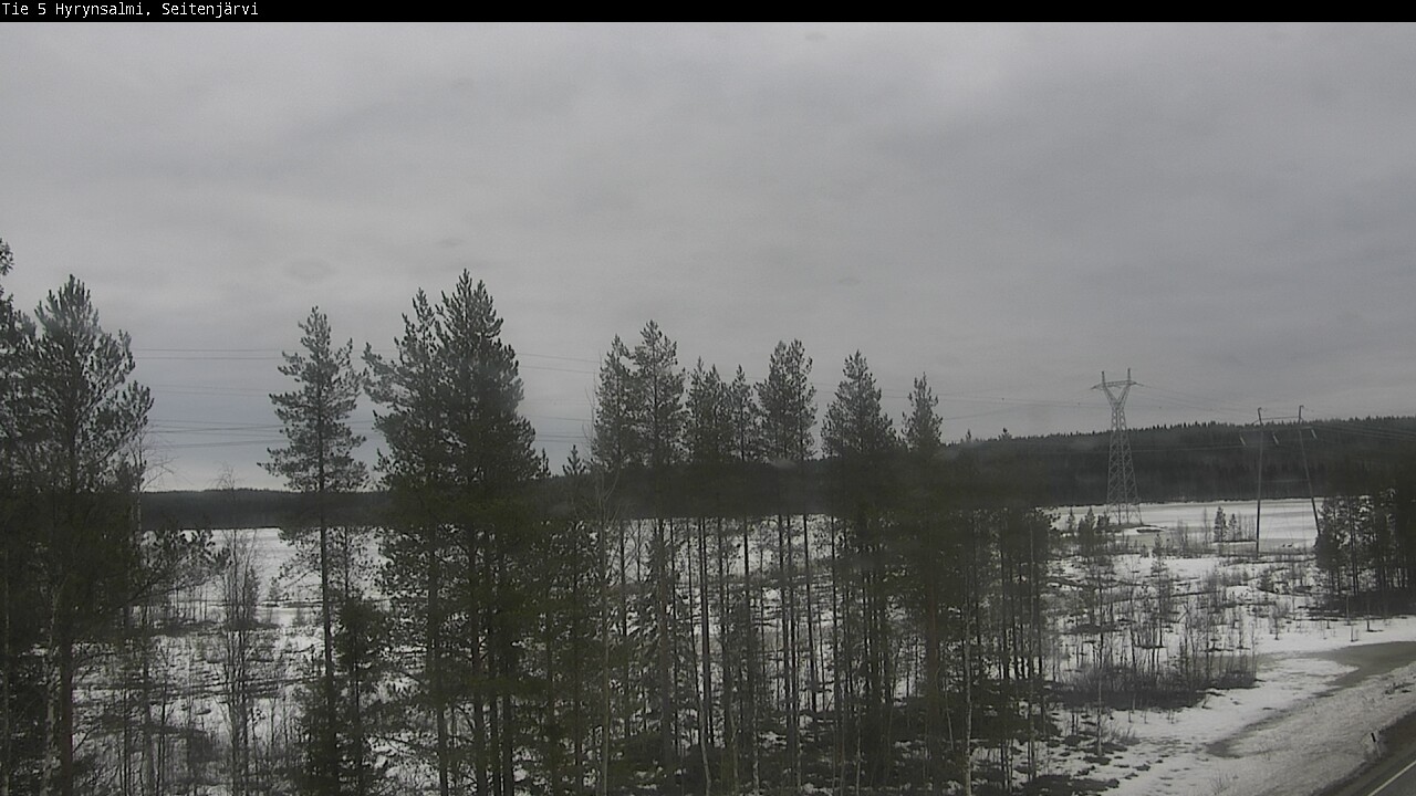 Kelikamerat Kuva Tie 5 Hyrynsalmi, Seitenjärvi, Hyrynsalmi, Kainuu