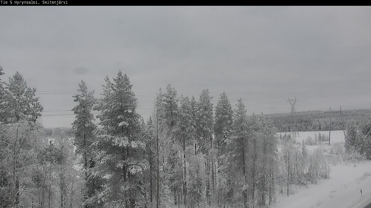 Kelikamerat Kuva Tie 5 Hyrynsalmi, Seitenjärvi, Hyrynsalmi, Kainuu