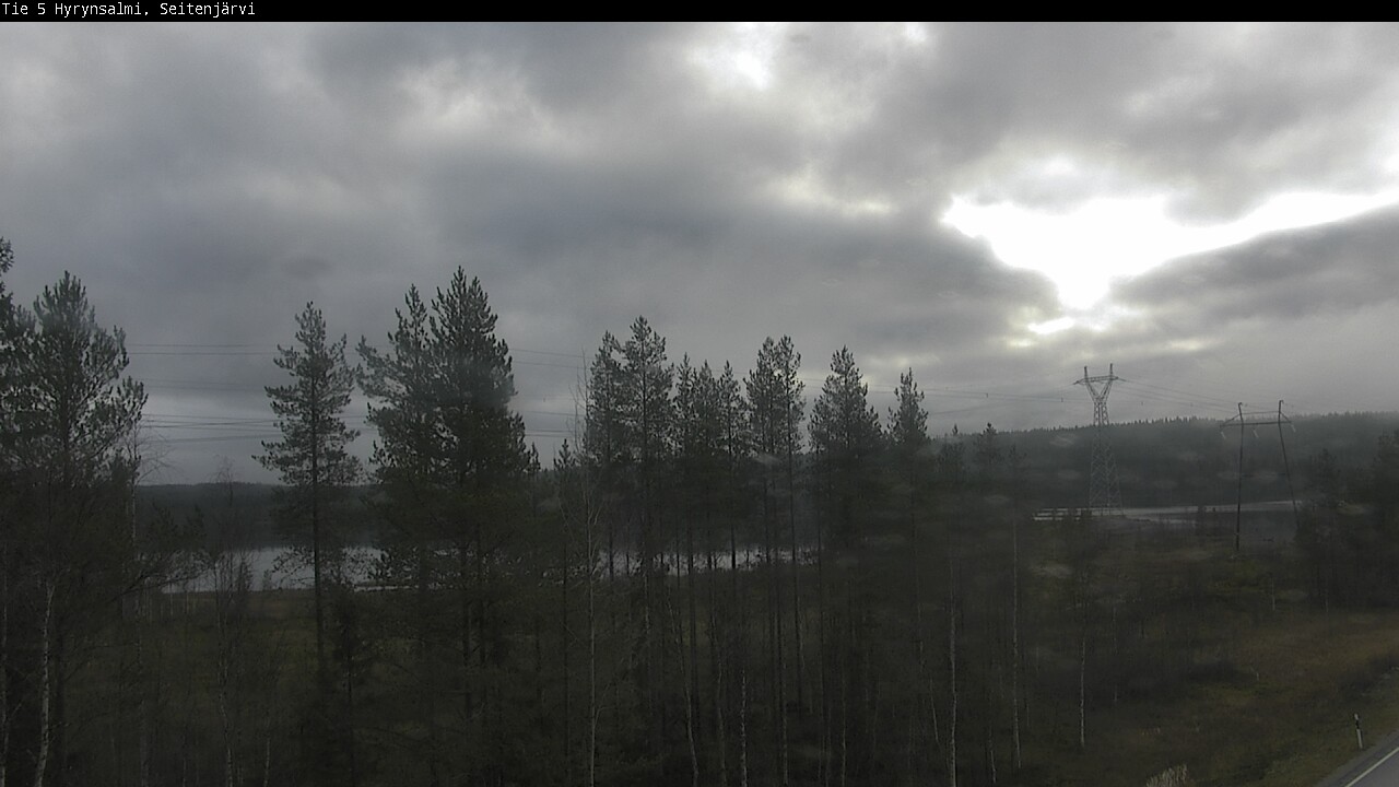 Kelikamerat Kuva Tie 5 Hyrynsalmi, Seitenjärvi, Hyrynsalmi, Kainuu