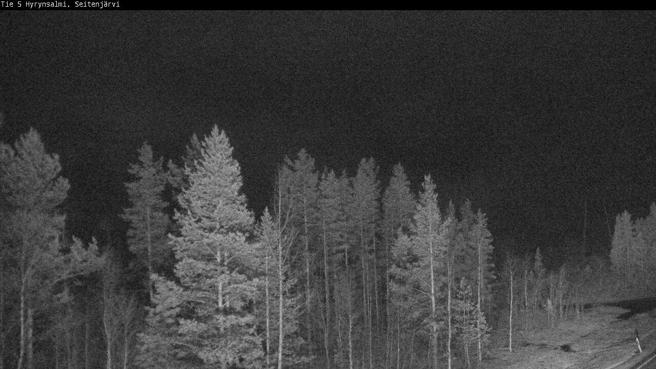 Kelikamerat Kuva Tie 5 Hyrynsalmi, Seitenjärvi, Hyrynsalmi, Kainuu