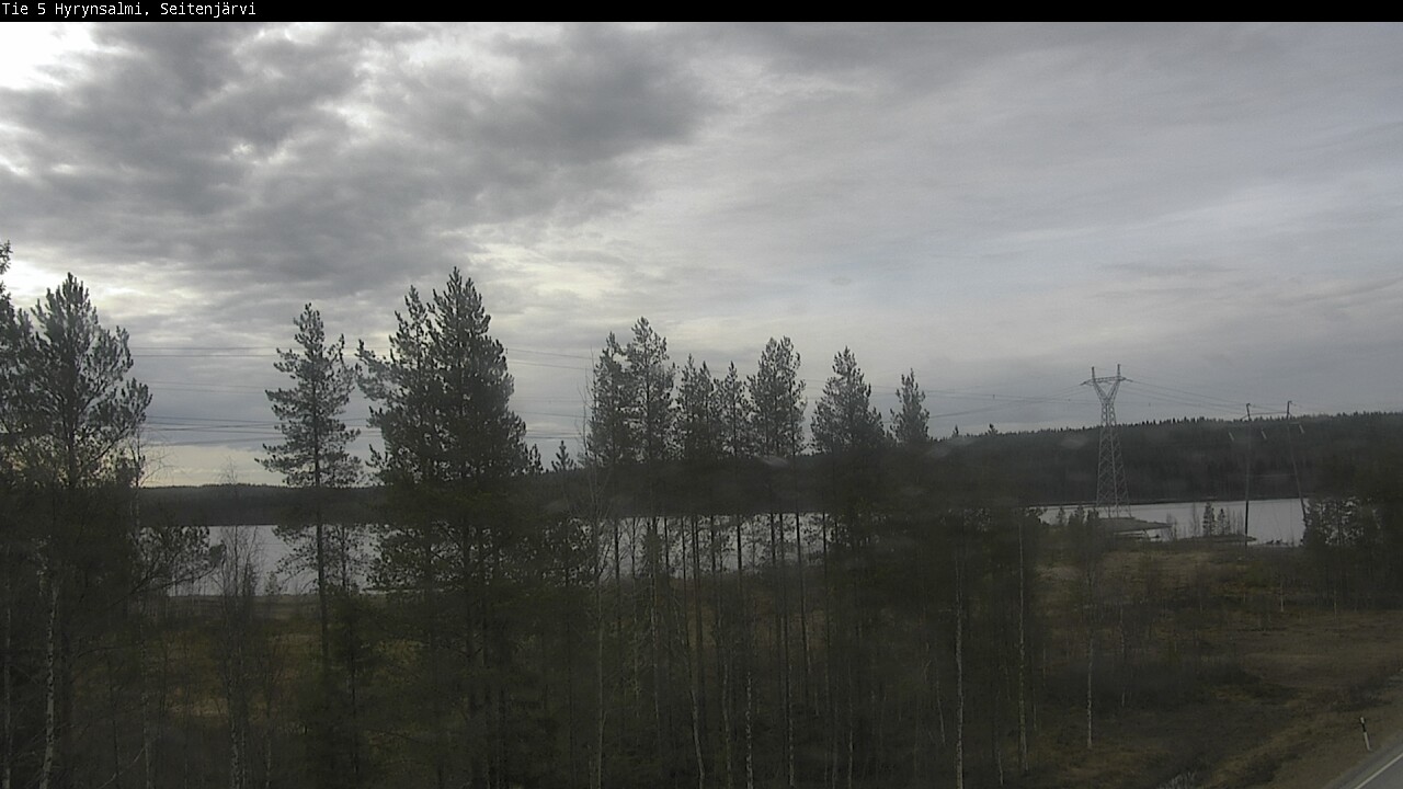 Kelikamerat Kuva Tie 5 Hyrynsalmi, Seitenjärvi, Hyrynsalmi, Kainuu
