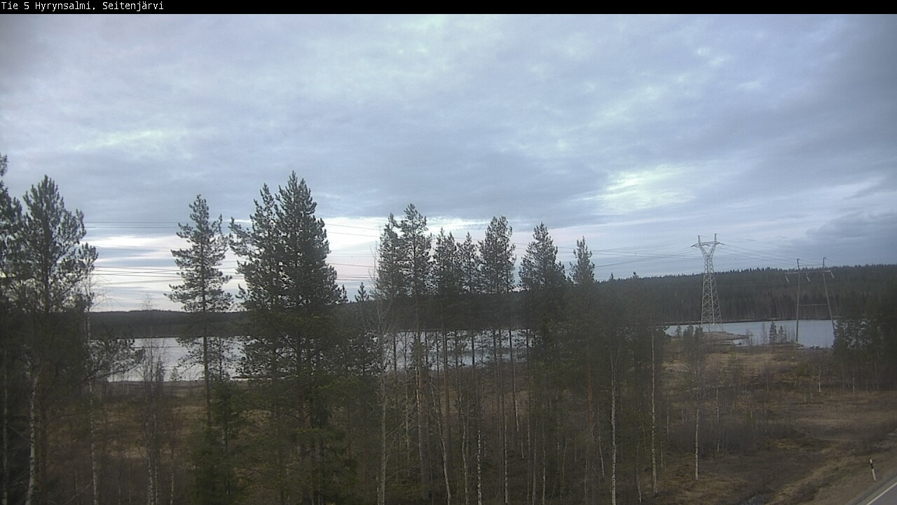 Kelikamerat Kuva Tie 5 Hyrynsalmi, Seitenjärvi, Hyrynsalmi, Kainuu