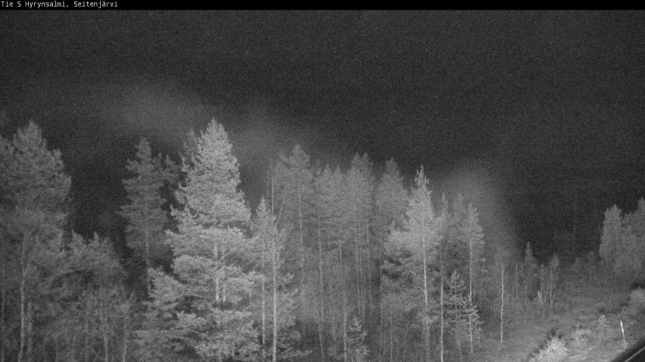 Kelikamerat Kuva Tie 5 Hyrynsalmi, Seitenjärvi, Hyrynsalmi, Kainuu