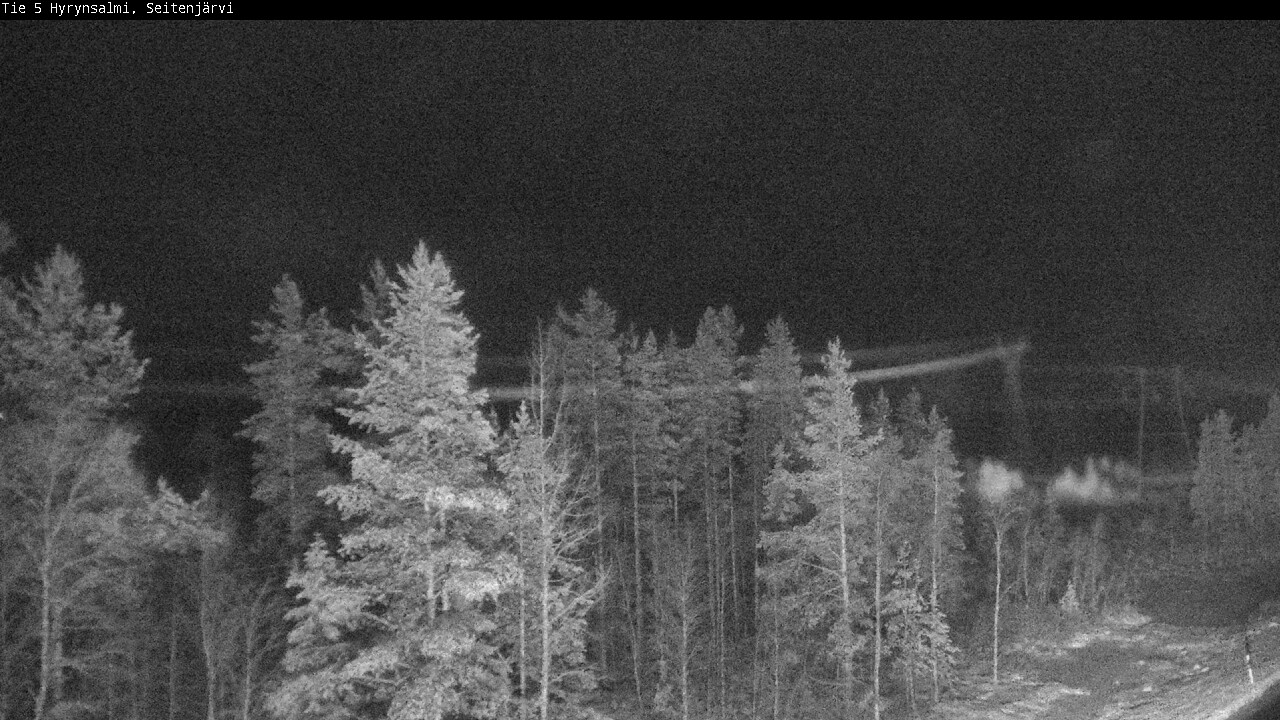 Kelikamerat Kuva Tie 5 Hyrynsalmi, Seitenjärvi, Hyrynsalmi, Kainuu